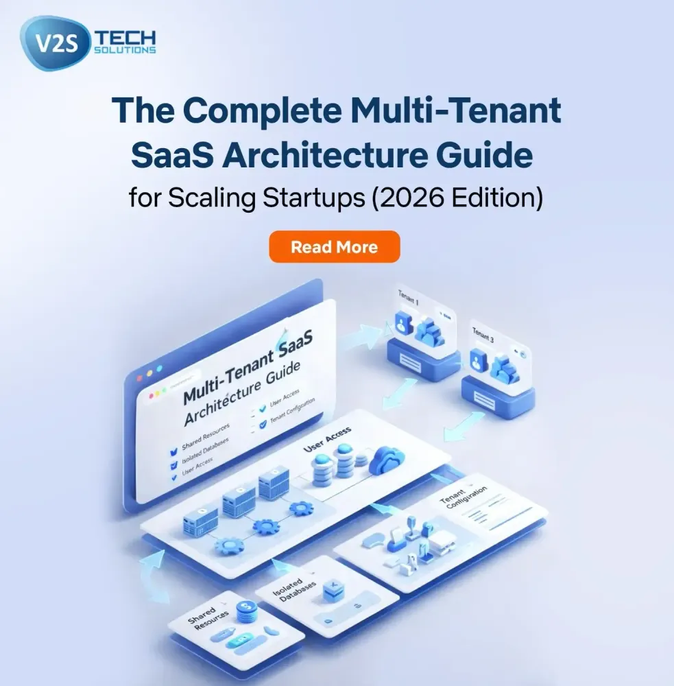 Multi-Tenant SaaS Architecture Guide for Startups | V2STech